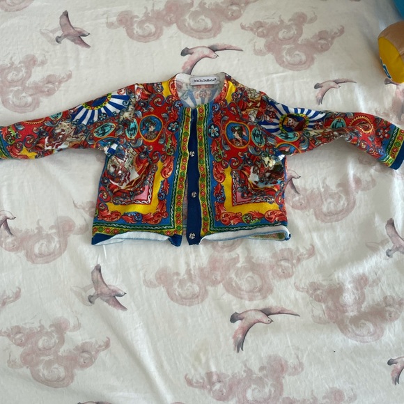 Dolce and Gabbana Sweater Iconic Print - Picture 8 of 9